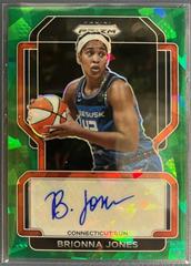 Brionna Jones [Green Ice] Basketball Cards 2022 Panini Prizm WNBA Signatures Prices
