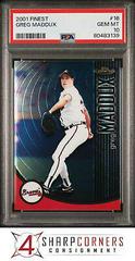 Greg Maddux #16 Baseball Cards 2001 Finest Prices
