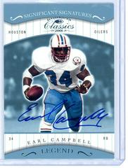 Earl Campbell [Significant Signatures] #170 Football Cards 2001 Panini Donruss Classics Prices