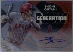 Shohei Ohtani [Autograph] #GN-6 Baseball Cards 2022 Topps Generation Now Prices