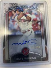 Matt Vierling #AA-MV Baseball Cards 2022 Topps Museum Collection Archival Autographs Prices