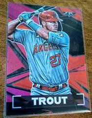 Mike Trout [Magenta] #1 Baseball Cards 2021 Topps Fire Prices