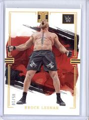 Brock Lesnar [Holo Gold] #36 Wrestling Cards 2023 Panini Impeccable WWE Prices