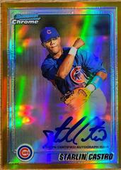 Starlin Castro [Gold Refractor] #BCP100 Baseball Cards 2010 Bowman Chrome Prospects Prices