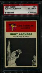 Rudy Larusso In Action Basketball Cards 1961 Fleer Prices