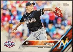 Ichiro [Pitching] #OD-29 Baseball Cards 2016 Topps Opening Day Prices