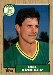 Bill Krueger Baseball Cards 1987 Topps Prices