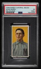 Shad Barry #NNO Baseball Cards 1909 T206 Sweet Caporal 350 Factory 30 Prices