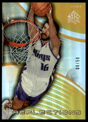 Peja Stojakovic Gold Basketball Cards 2003 Upper Deck Triple Dimensions Reflections Prices