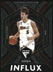 Nikola Jovic #7 Basketball Cards 2022 Panini Flux Rookie Influx Prices