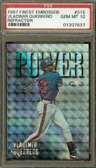 Vladimir Guerrero [Refractor] #315 Baseball Cards 1997 Finest Embossed Prices
