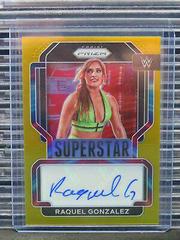 Raquel Gonzalez [Gold Prizm] Wrestling Cards 2022 Panini Prizm WWE Superstar Autographs Prices