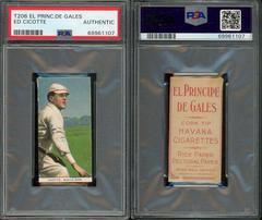 Eddie Cicotte Baseball Cards 1909 T206 El Principe De Gales Prices