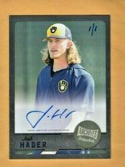 Josh Hader [Autograph] Baseball Cards 2019 Topps Archives Snapshots Prices