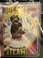 Fernando Tatis Jr. [Red] #BT-5 Baseball Cards 2022 Stadium Club Chrome Beam Team Prices