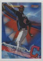 Triston McKenzie [Blue Refractor] #TP-31 Baseball Cards 2017 Bowman's Best Top Prospects Prices