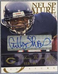 Anthony Thomas [Blue #'d] #AT Football Cards 2003 SP Signature Signature Edition Prices