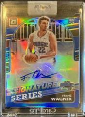 Franz Wagner [Blue] Basketball Cards 2021 Panini Donruss Optic Signature Series Prices