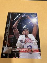 Allen Iverson [Game Dated] #317 Basketball Cards 1997 Upper Deck Prices
