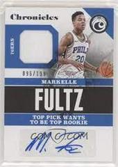 Markelle Fultz Basketball Cards 2017 Panini Chronicles Signature Swatches Prices