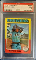Kevin Kobel Baseball Cards 1975 Topps Mini Prices