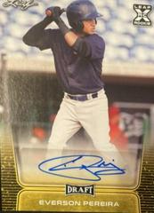 Everson Pereira [Hobby] #BA-EP2 Baseball Cards 2020 Leaf Draft Autographs Prices