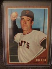 Chuck Hiller #188 Baseball Cards 1962 Topps Prices