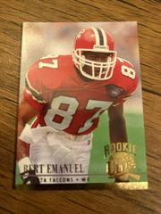Bert Emanuel #334 Football Cards 1994 Ultra Prices
