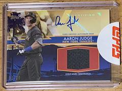 Aaron Judge [Red] Baseball Cards 2022 Topps Update All Star Stitches Autographs Prices