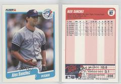 Alex Sanchez #92 Baseball Cards 1990 Fleer Prices