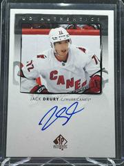 Jack Drury #UDA-JD Hockey Cards 2022 SP Authentic UD Autographs Prices