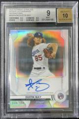 Dustin May #DM Baseball Cards 2020 Bowman Sterling Rookie Autographs Prices