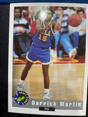 Darrick Martin #77 Basketball Cards 1992 Classic Draft Picks Prices
