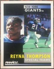 Reyna Thompson #29 Football Cards 1991 Pinnacle Prices