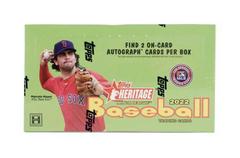 Hobby Box Baseball Cards 2022 Topps Heritage Minor League Prices