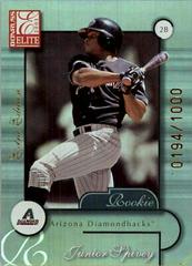 Junior Spivey #213 Baseball Cards 2001 Donruss Elite Prices