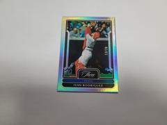 Ivan Rodriguez [Holo Silver] #3 Baseball Cards 2023 Panini Three and Two Prices
