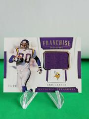 Cris Carter Football Cards 2018 National Treasures Franchise Prices