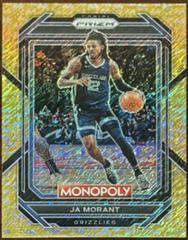 Ja Morant [Gold Shimmer] Basketball Cards 2022 Panini Prizm Prices