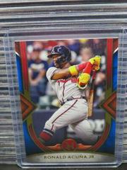 Ronald Acuna Jr. [Sapphire] #46 Baseball Cards 2022 Topps Museum Collection Prices