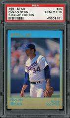 Nolan Ryan [300 Wins] Baseball Cards 1991 Star Stellar Edition Prices