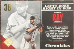 Robbie Ray [Gold] #2 Baseball Cards 2017 Panini Chronicles Prices