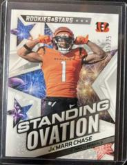 Ja'Marr Chase [Green] #SO-8 Football Cards 2022 Panini Rookies & Stars Standing Ovation Prices