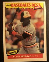 Eddie Murray #25 Baseball Cards 1986 Fleer Baseball's Best Prices