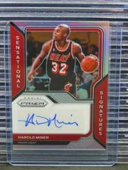 Harold Miner [Silver Prizm] Basketball Cards 2020 Panini Prizm Sensational Signatures Prices