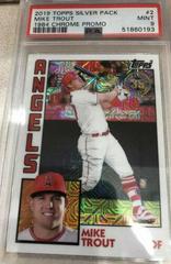 Mike Trout Baseball Cards 2019 Topps Silver Pack 1984 Chrome Promo Prices