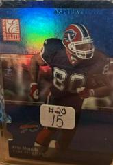 Eric Moulds [Aspirations] #6 Football Cards 2003 Panini Donruss Elite Prices