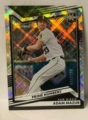 Adam Mazur [Prime Numbers A] #53 Baseball Cards 2022 Panini Elite Extra Edition Prices