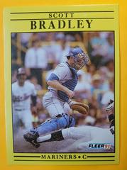 Scott Bradley #443 Baseball Cards 1991 Fleer Prices