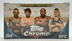 Hobby Box Ufc Cards 2019 Topps UFC Chrome Prices